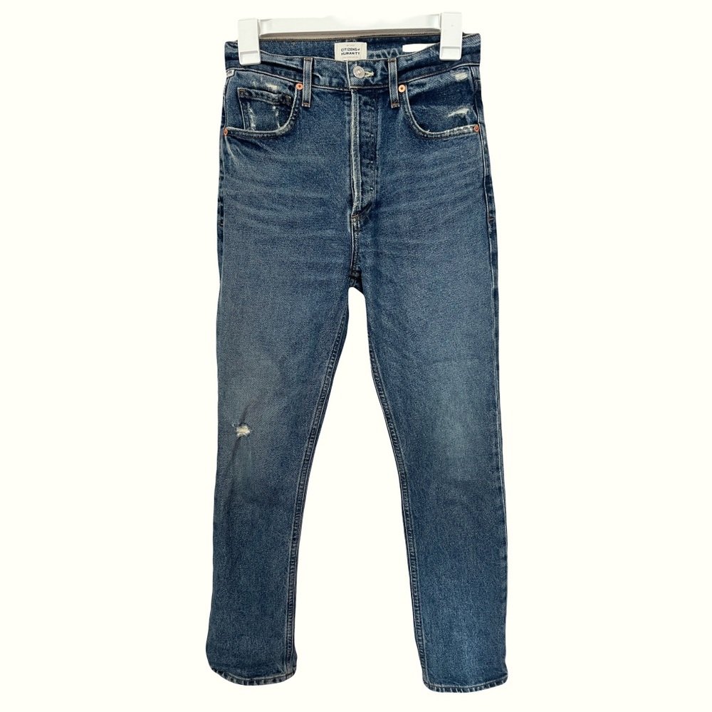 Aritzia Citizens of Humanity Jolene Jean
High-waisted straight jeans denim sz 24